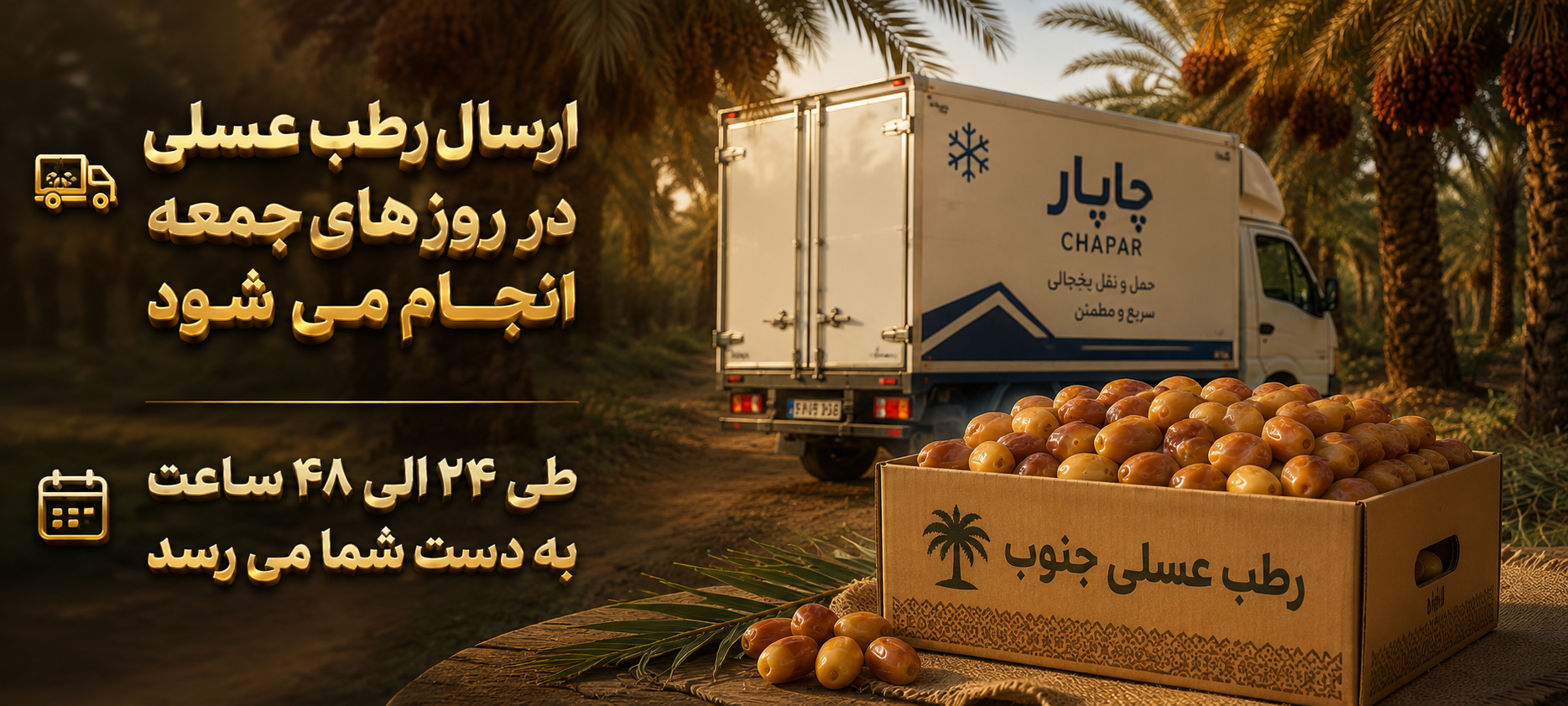 ارسال رطب عسلی